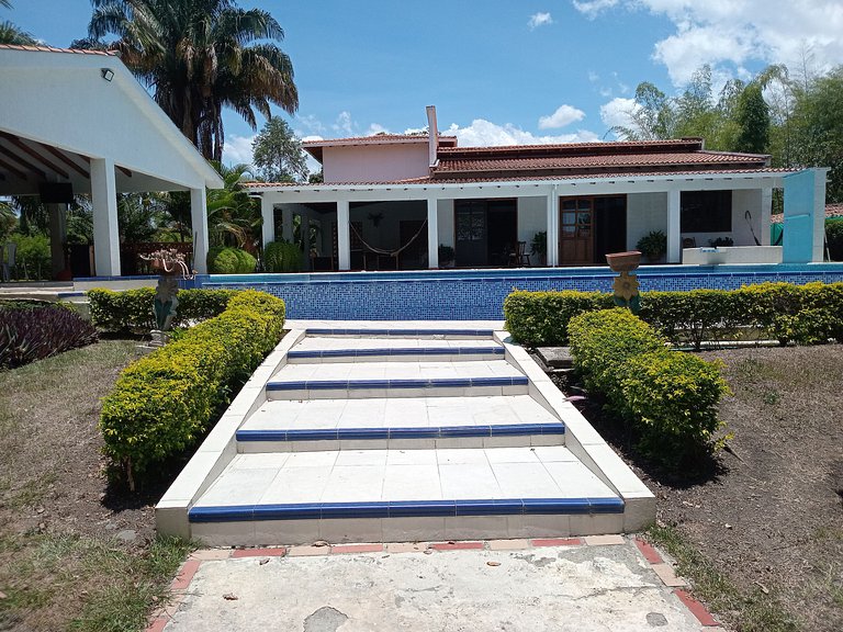 Casa Campestre Lujo Naturaleza Con Piscina