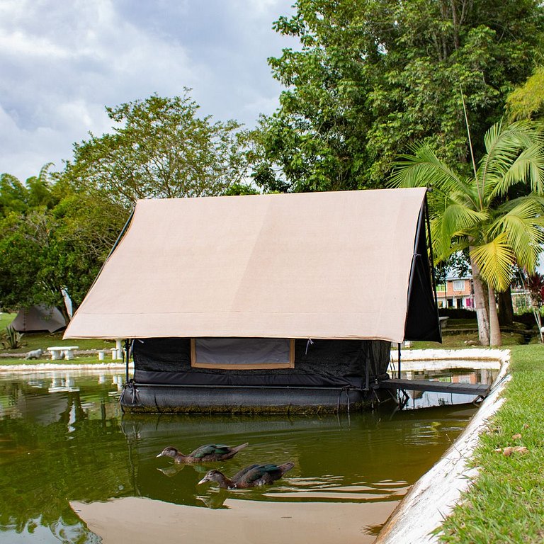 Floating Tent Adventure at Mystic Natural