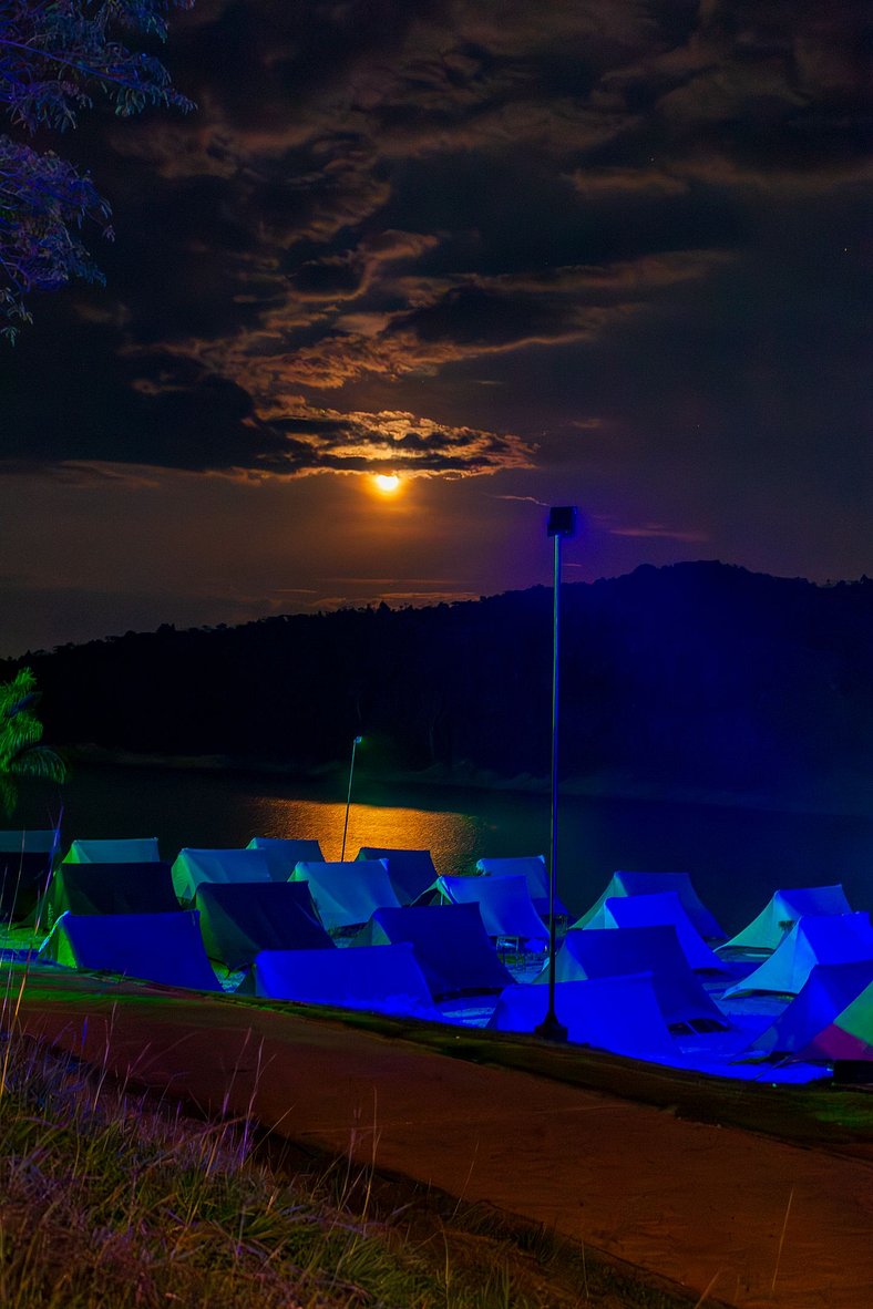 Glamping de lujo en el lago Calima