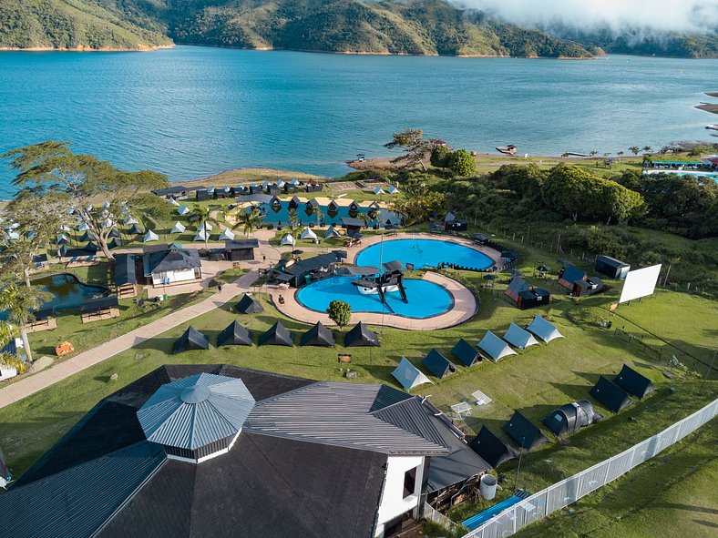 Glamping lujo Lago Calima