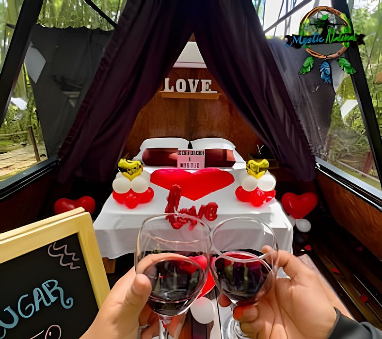 Glamping luxiry en el lago Calima