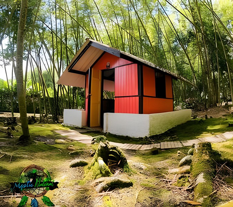 **Romantic Getaway in a Cabin, Mystic Natural**